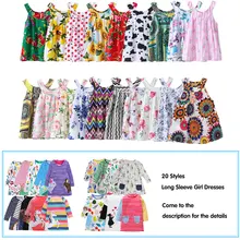Summer Girl Dresses Cute Baby Girls Party Tutu Clothes Kids Princess Floral Dress Baby Clothing Vestidos Costumes Fashion