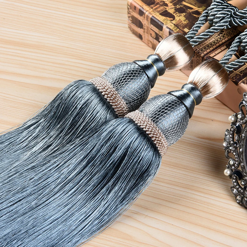 

High Quality Fashion Tapestry Tassel Fringe Curtain Accessories Hanging Ear Fringed Home Wall Decoration