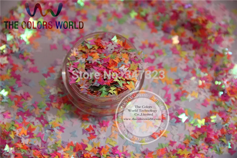 

FR3-43 Mix Butterfly Spangles for nail art and Other DIY decoration 1Pack =50g