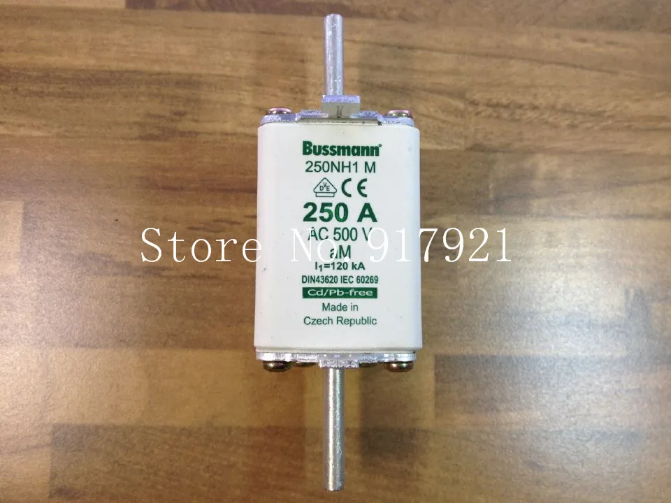 

[ZOB] The United States Bussmann 250NH1M 250A BUSS 500VAC fuse fuse original --2pcs/lot