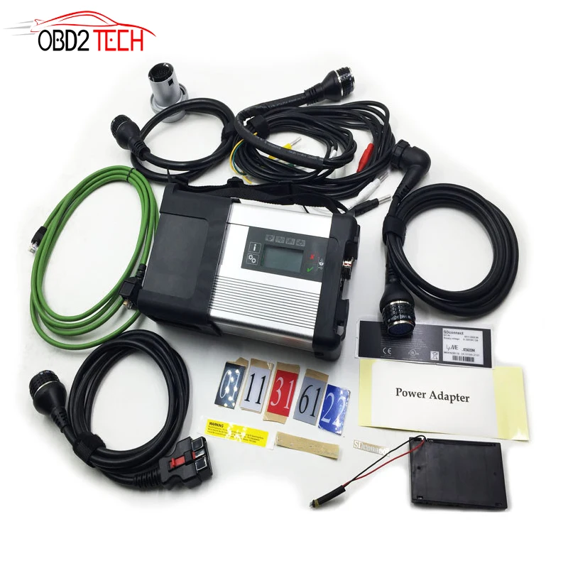

MB SD Star C5 SD Connect Compact 5 Star Diagnosis with WIFI for Cars and Trucks Multi-Langauge without Software HDD