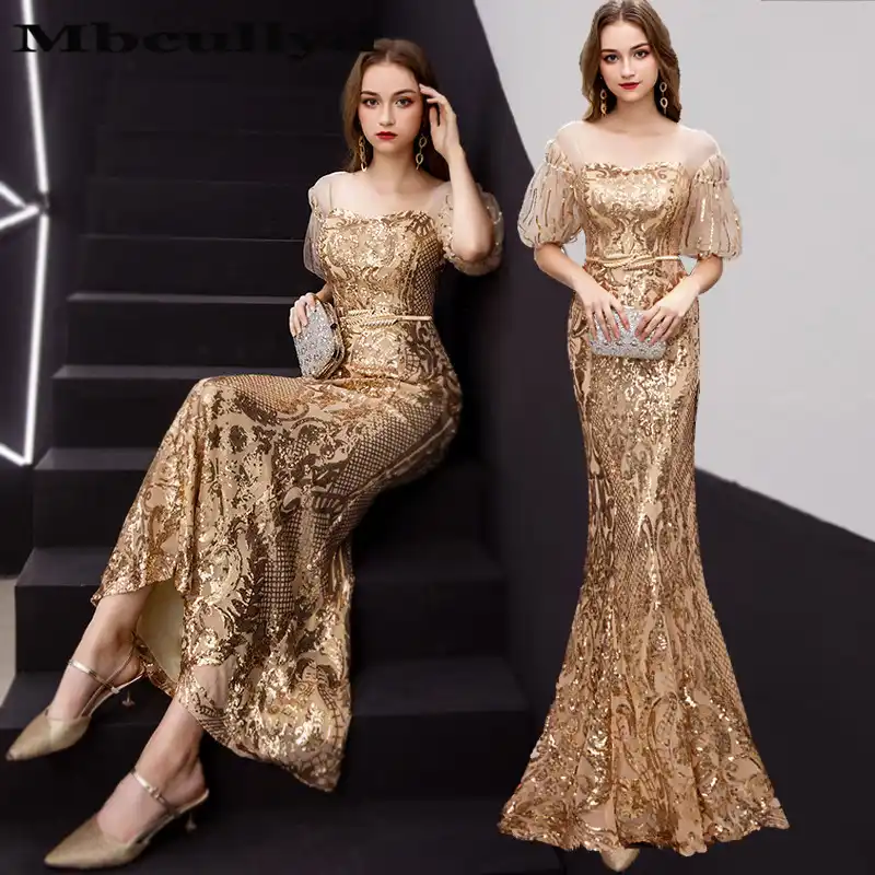 plus size gold ball gowns