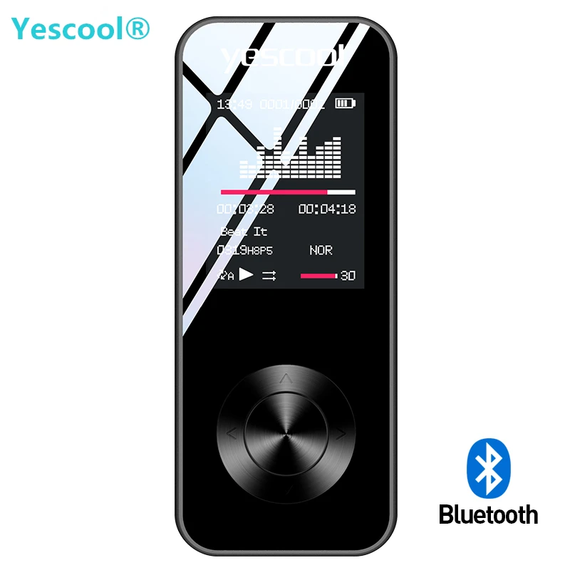 Yescool X2 Bluetooth мини Спорт воспроизводитель walkman hifi музыкальный плеер FM динамик