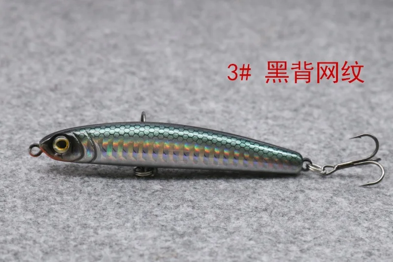 12g 80mm Hot Jerkbaits Fishing lures Silence Sinking Minnow High Quality Hard Baits Good Action Wobblers