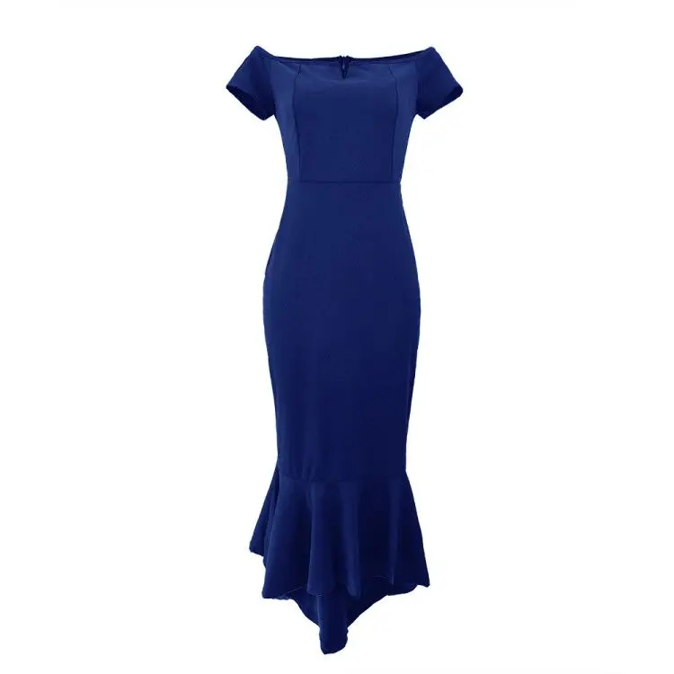 Горячая Мода Короткое переднее длинное заднее коктейльное платье с вырезами Вечерние Платье синее бордовое белое платье для выпускного