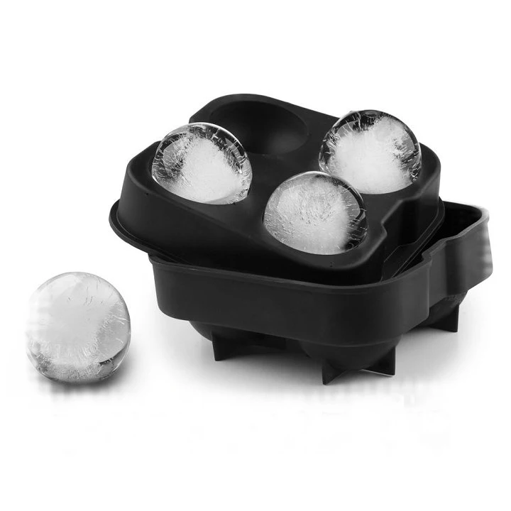 Ice Hockey Mold Whisky Ball Ice Mould Silica Gel Ice Lattice Mold