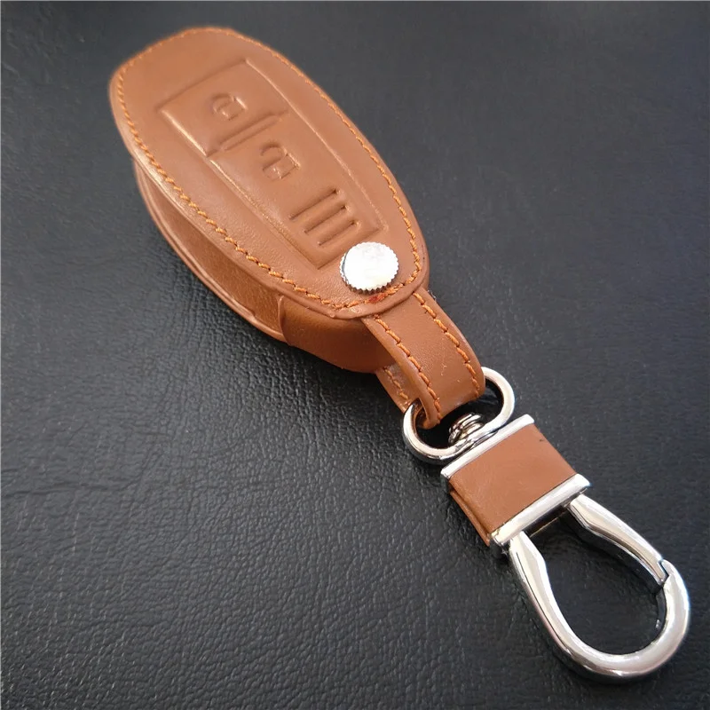 Leather Car Key Cover,Leather key cover keychain key for Suzuki S CROSS