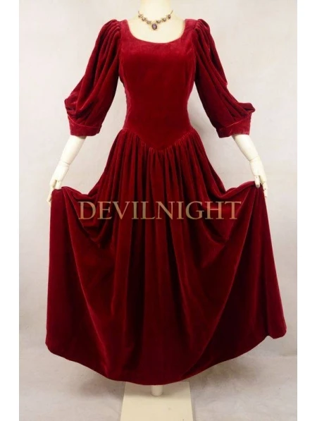 velvet victorian dress