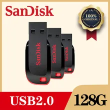 SanDisk USB флэш-накопитель 128 ГБ 64 ГБ 32 г 16 ГБ 8 ГБ мини флешки Flashdisk с MicroUSB typeC USB адаптер для телефона ПК
