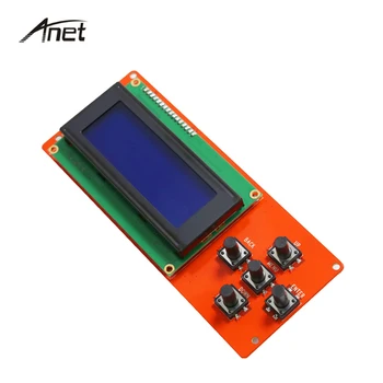 

1Pcs Anet 3D printer Part controller RAMPS 1.4 LCD 2004 Control Panel Blue Screen Play LCD Screen Display Monitor for A8 printer