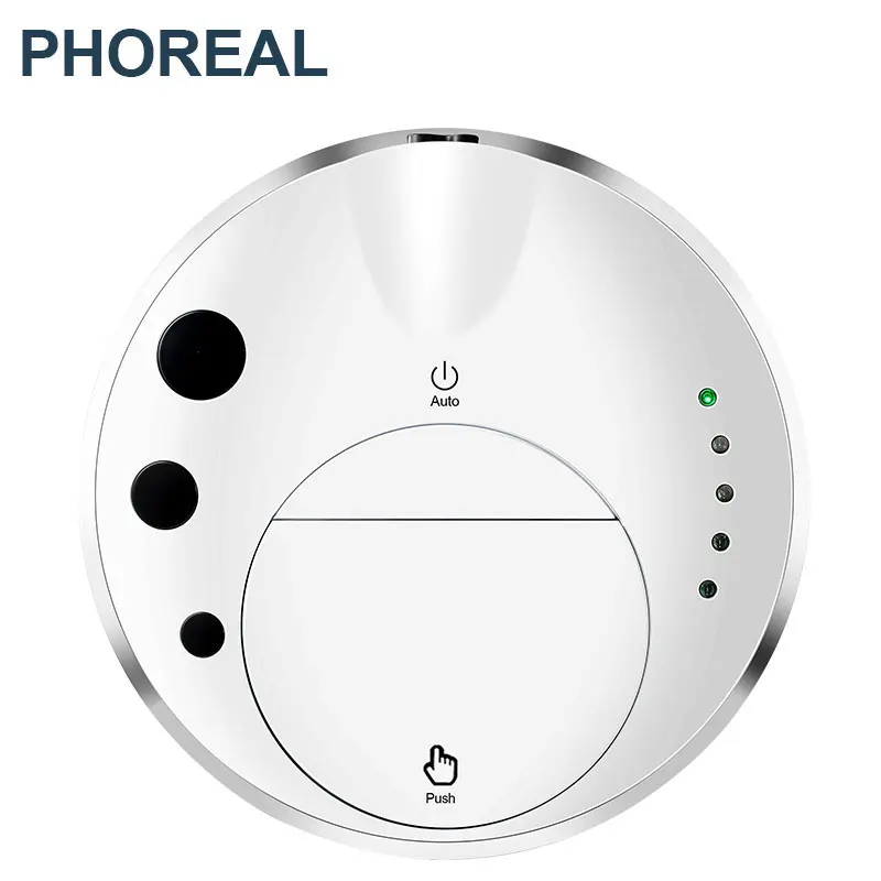 Phureal 1200PA умный робот-пылесос для мойки влажной и сухой воды робот-пылесос wifi робот-пылесос для дома