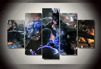 

Printed Batman Movie Poster Group Painting children's room decor print poster picture canvas Free shipping Unframed