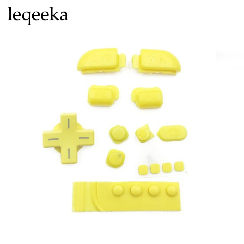 Желтая накладка D для Nintendo New 3DS XL LL консоль L R Кнопка запуска кнопки Home крышка