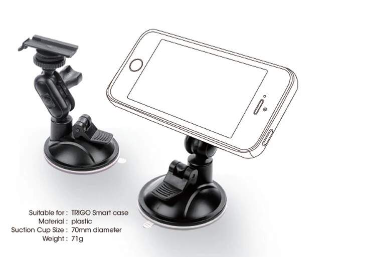 

Trigo car mount with 3M mount on cars movable cell computer mounts cases Mobile Phone Holders Stands