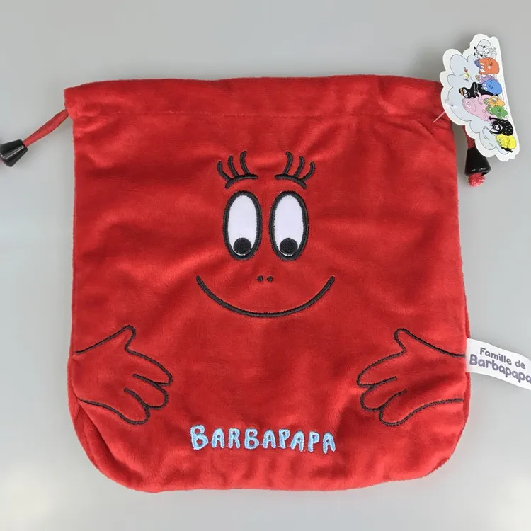 Мультипликационный аниме Barbapapa Barbamama Barbalala многофункциональная сумка для монет аксессуар Сумка среднего размера 20*20 см