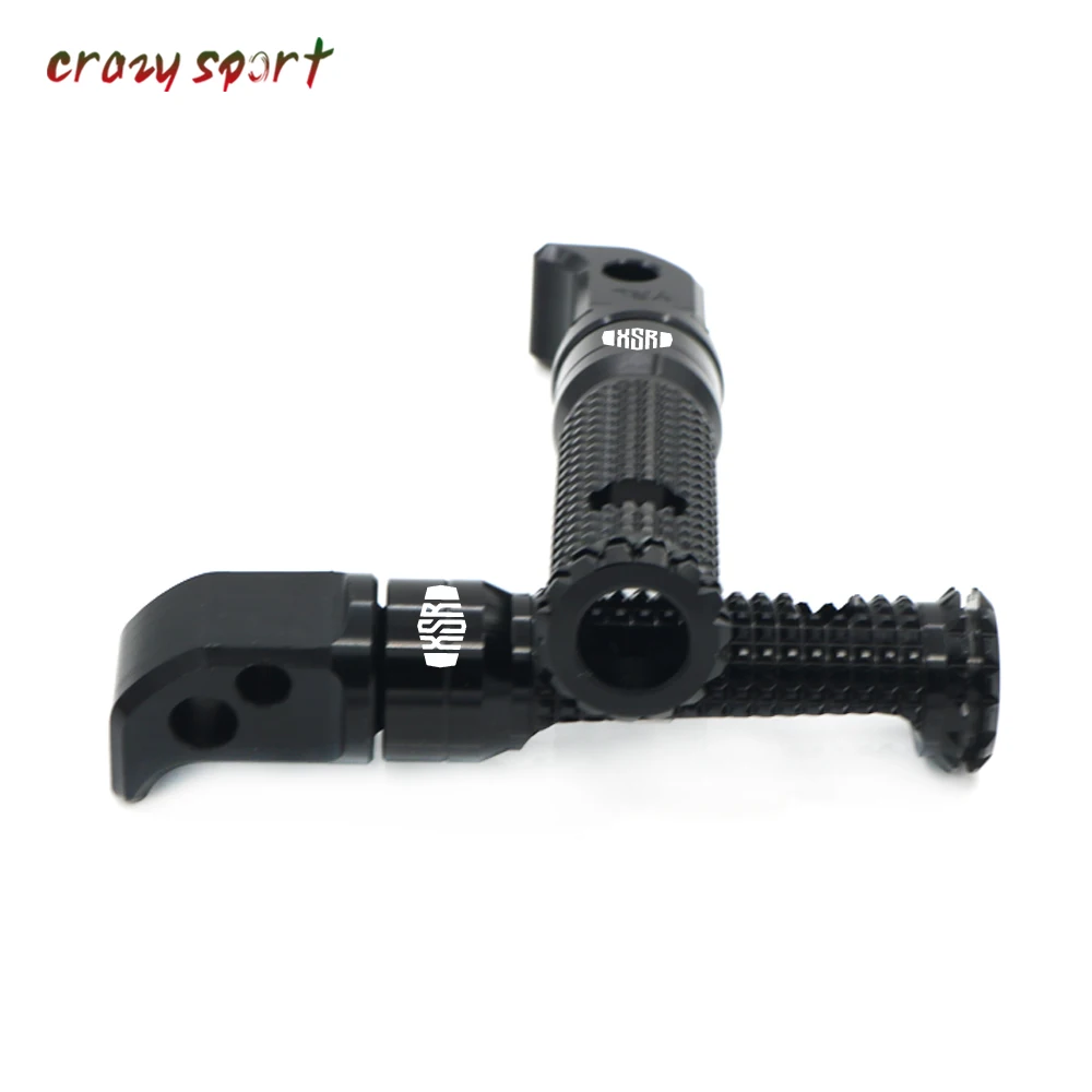 

Front Foot Pegs Footrest Adapter For YAMAHA XSR700 XSR900 XSR 700/900 2016 2017 Motorcycle Foot Rest Rider With Logo