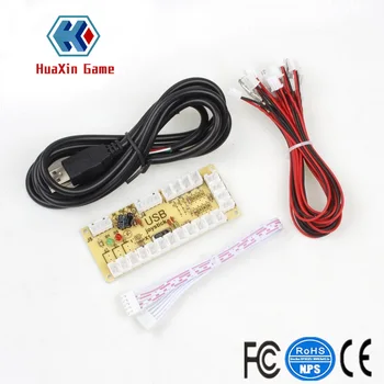 

1 Set Zero Delay Arcade Game USB Encoder PC To Joystick For MAME & Raspberry Pi Retropie Projects Perfect Fit SANWA Parts
