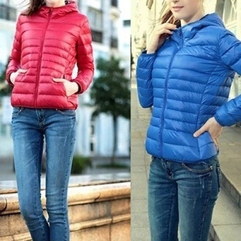 Abrigo De Invierno Para Mujer, Chaqueta Acolchada Con Cremallera, Forro