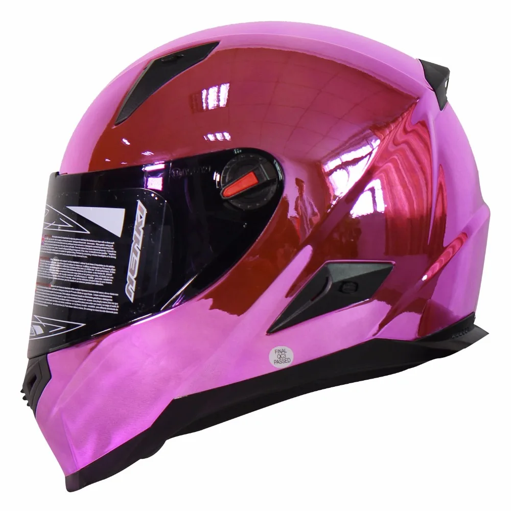 2018 Топ NENKI хромированный шлем мотоциклетный гонки для верховой езды Helmetcapacetes de