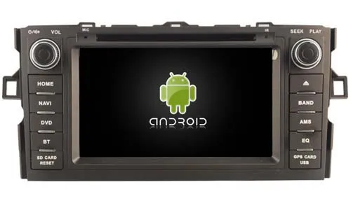 

Navirider car dvd autoradio android 6.0 4G lite wifi gps screen Fit for TOYOTA AURIS 2007 bluetooth navigation car dvd