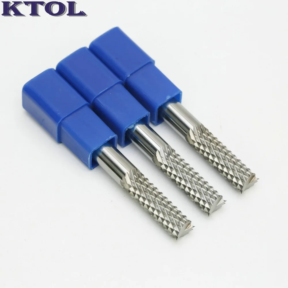 1pc 8MM Superhard Corn Teeth Milling Cutter CNC PCB Bits Router Tool