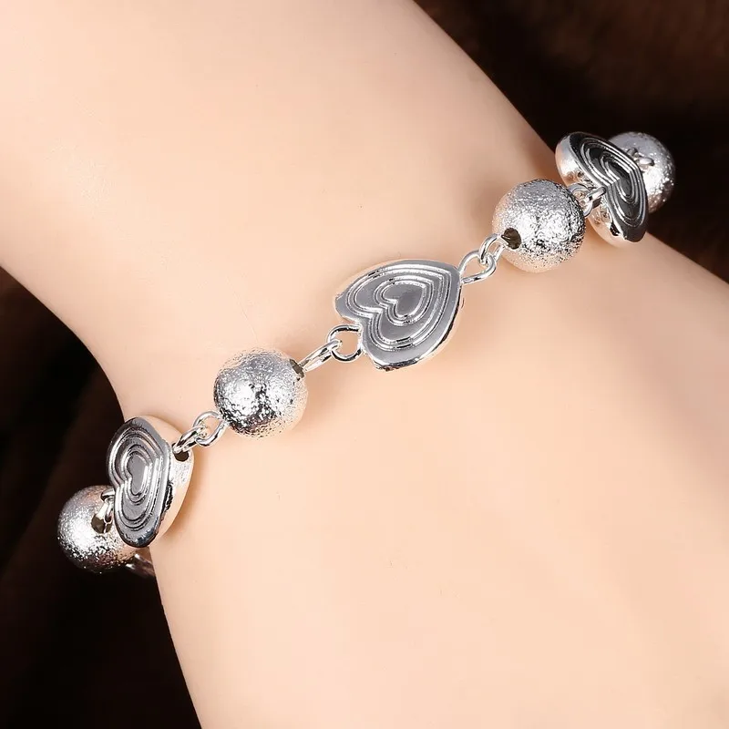 

GS7 new fashion silver jewelry have three colors choose for women birthday gift