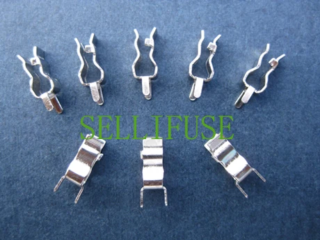 

SL-360-101 Fuse Blocks and Clips/ PCB Fuse Clip for 3.6x10mm Diameter Fuses p.c.Board type 100PCS