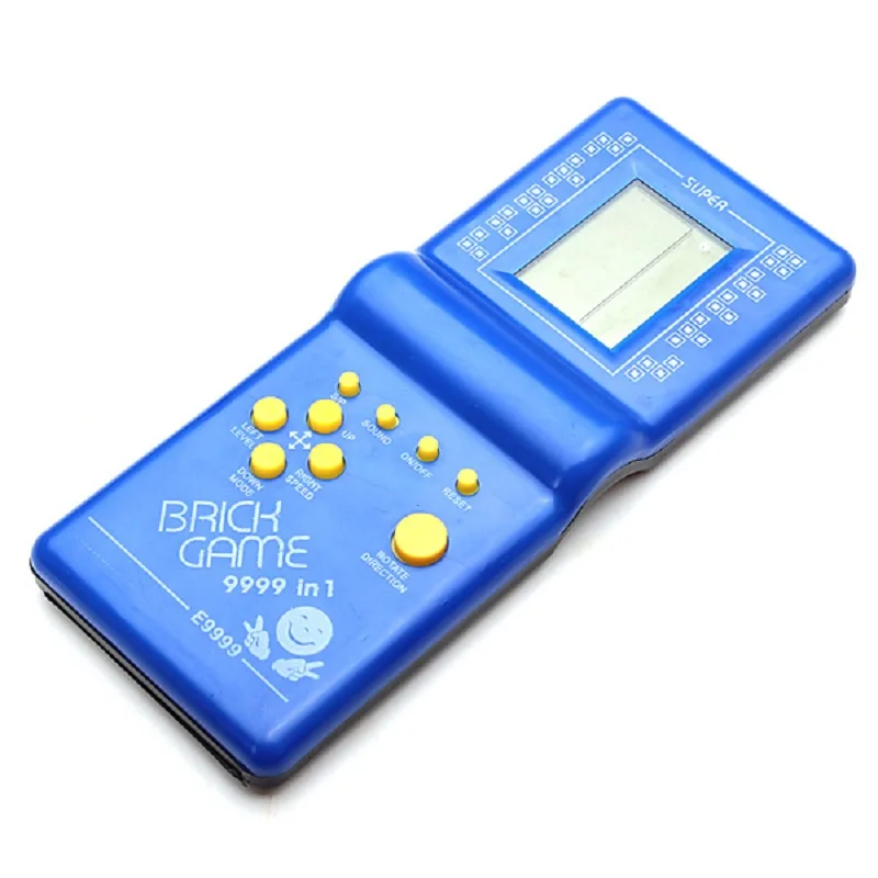 Classic Game Hand Held LCD Electronic Games Toy Nostalgic Radom Color Plastic Toys For Children Kids  Intelligent Game machine