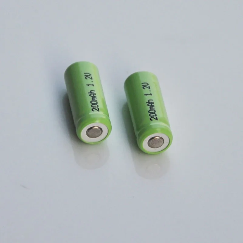 

2-4PCS 1.2V 1/2AAAA rechargeable battery 200mah 1/2 AAAA ni-mh cell with welding tabs feet for bluetooth headset laser pen