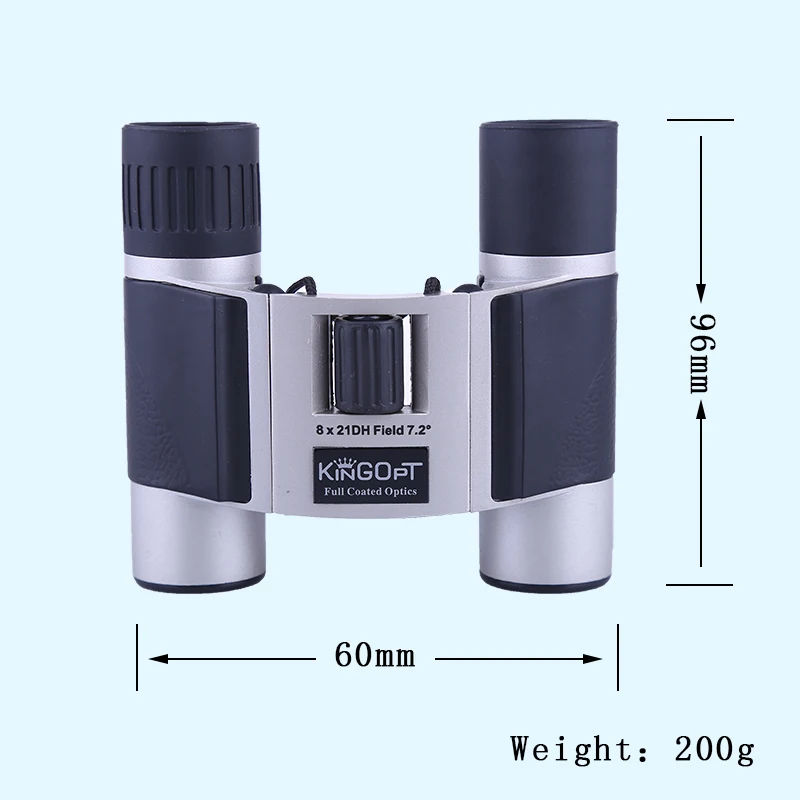 

KINGOPT real data 8x21 Compact zoom Binoculars Telescope long range for Hunting and Traveling