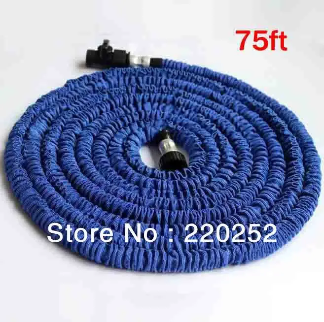 Aluminum hose head 75ft expandable garden hose,expandable hose75ft,flexible watering hose pipe