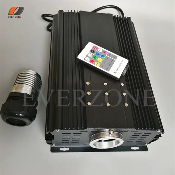 Superior Brightness 75w LED Optic Fiber Cable Light Source with RF