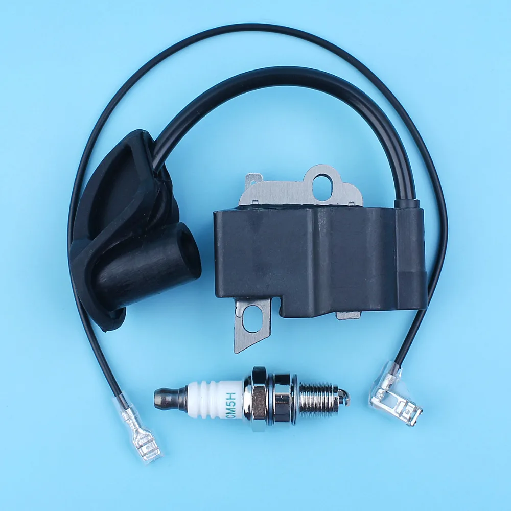 Ignition Coil Module Candle Spark Plug Kit For Stihl FS110R FS110
