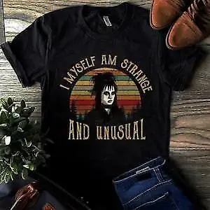 

Lydia Beetlejuice I Myself Am Strange And Unusal Black T Shirt S 4Xl