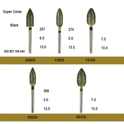 10 шт./лот стоматологических абразивы для точных работ полный спеченный боры с алмазным покрытием для металла с iso Стандартный