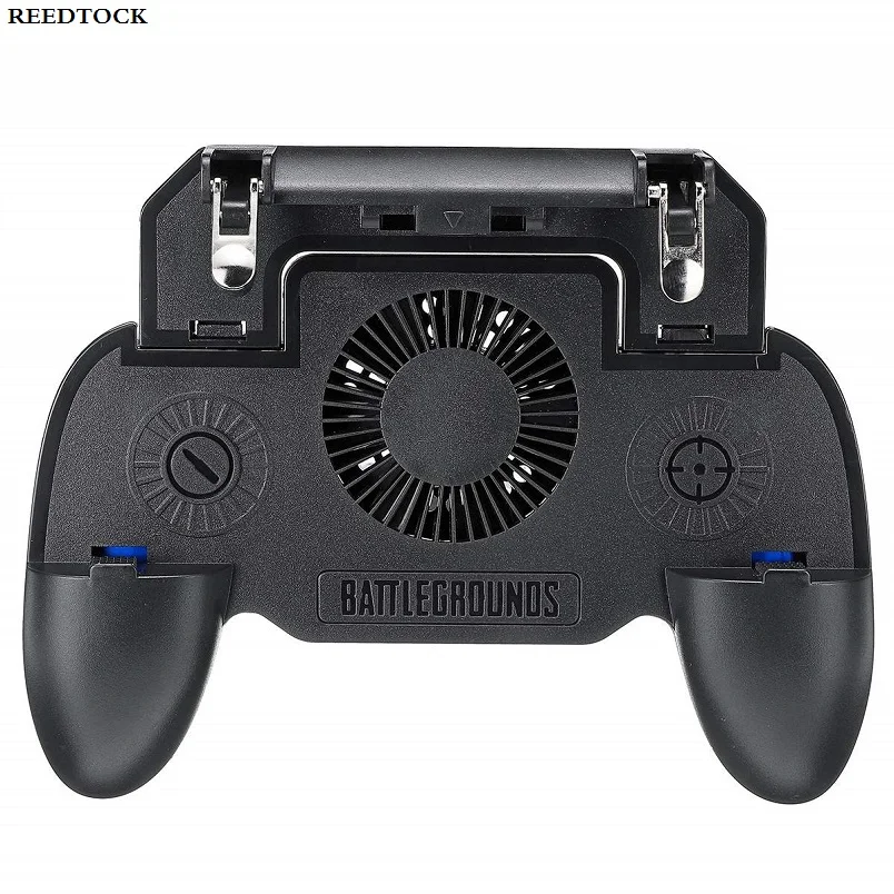 

PUBG Mobile gamepad Shoot Aim Fire Buttons Trigger Mobile Grip Joystick Set Cell Phone fans 2000mah/4000mah Power bank