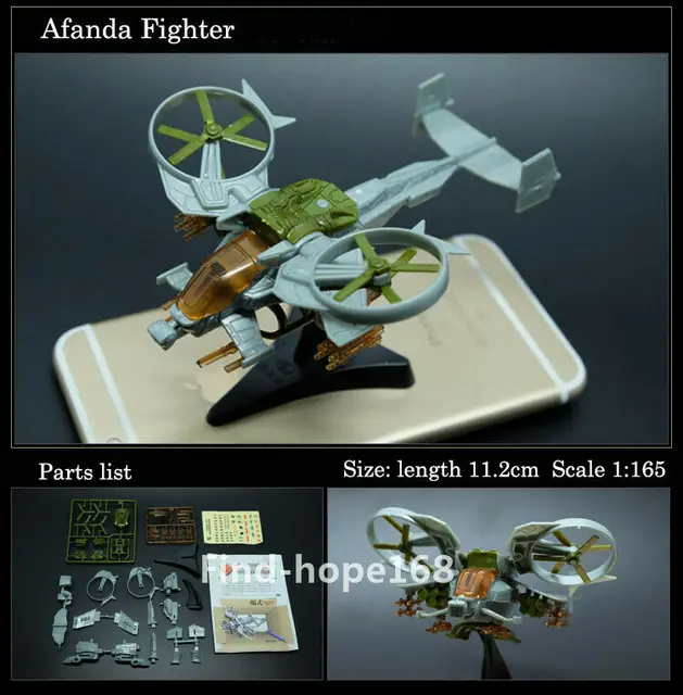 4D Avatar Scorpion Fighter Assembly Aircraft Model Puzzle Building Figure 2