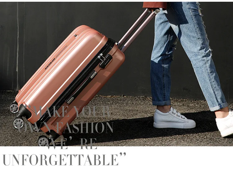 Чехол для чемодана на колесиках, дорожный костюм, женский чехол на колесиках, 20 дюймов, сумка для переноски, бизнес сумка для ноутбука, дорожные сумки