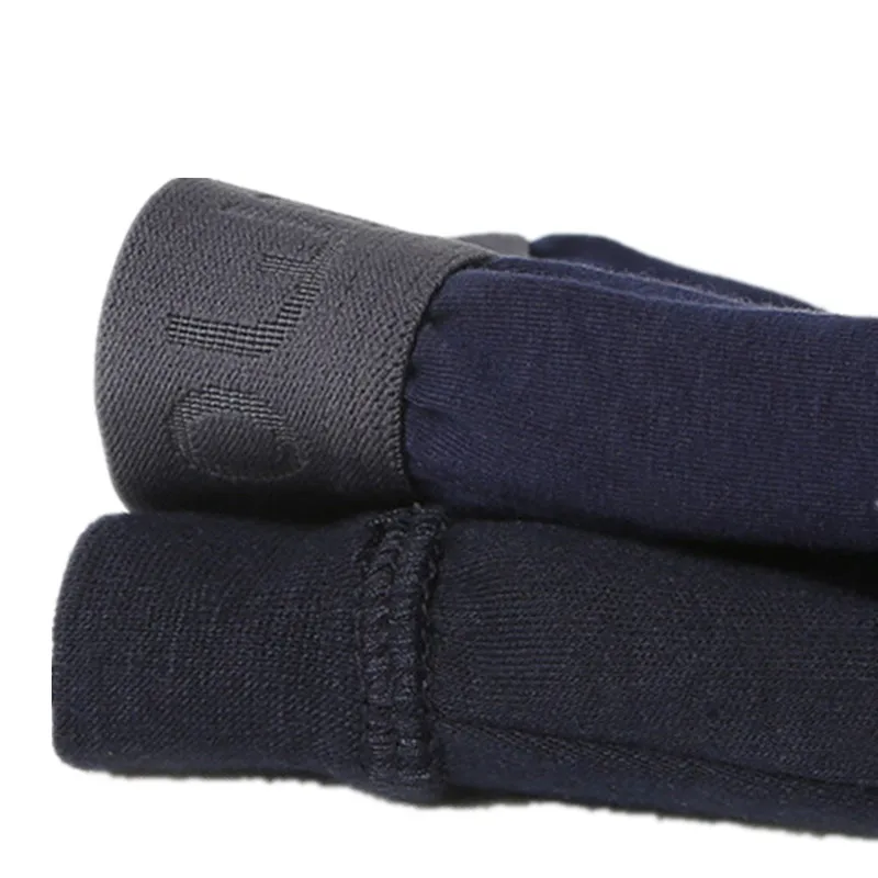 Термобелье из хлопка для мужчин зимние теплые кальсоны леггинсы штаны высокого