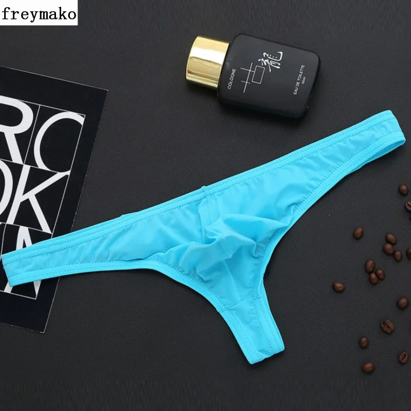 

sexy men thongs tanga string homme sexy erotic man ice silk underwear gay jockstrap g strings transparent lingerie sissy panties