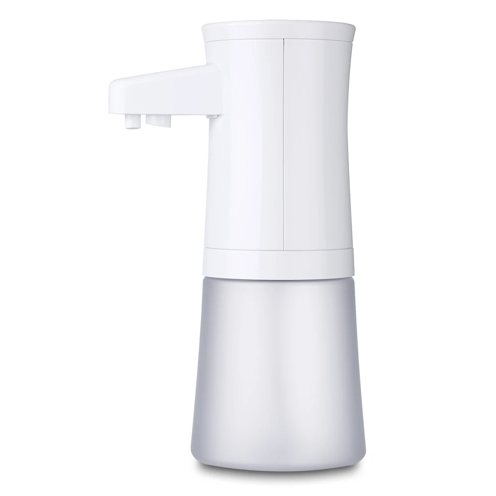 350 мл умный автоматический дозатор мыла для пены Универсальный инфракрасный датчик дозатор мыла шампунь гель для здоровья тела - Цвет: White