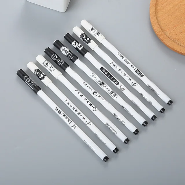 40 pcs Creative Stationery Learning Hegemonism Holy Neutral Pen Individual Character Learning Office Waterborne Signature