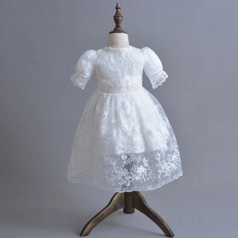 20-22 дюймов reborn Детские платье принцессы Детское платье для крещения халаты кружевное платье bb reborn торжественное платье кукольная одежда