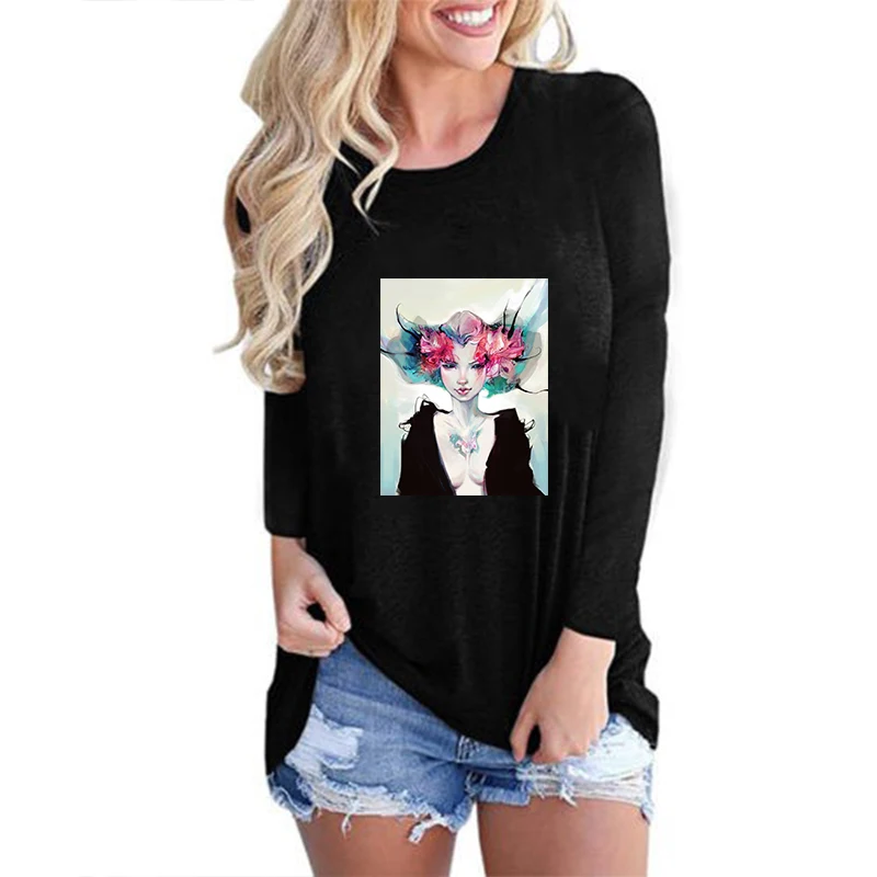 Утюжок для девочек Elf термопереводные печатные патчи наклейки моющиеся на