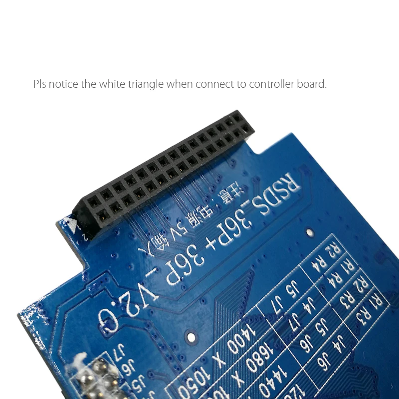 RSDS_S3_V2.0 36P 0,5 FFC LVDS к RSDS сигнал преобразования адаптера плата преобразования для A190A2 A220Z1 A170E2 TPM190A1 19/22