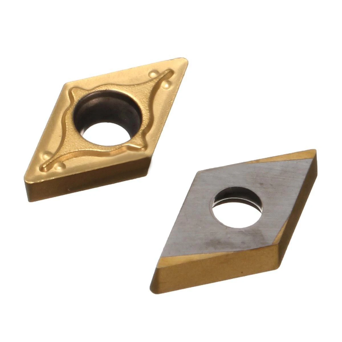 4pcs Mayitr Lathe Boring Bar Turning Tool Holder 12mm Shank Diameter + 10pcs High Hardness DCMT0702 Carbide Inserts+ 4pcs Wrench