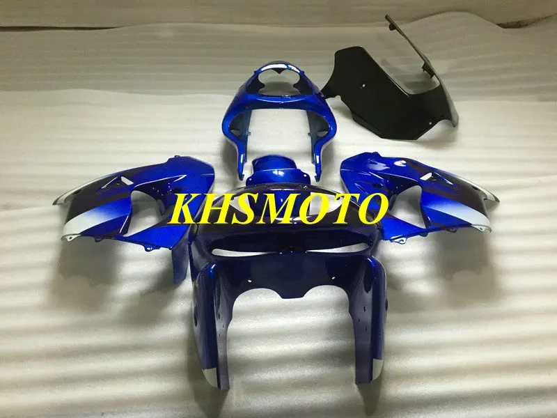 Набор обтекателей мотоцикла для KAWASAKI Ninja ZX9R 1998 1999 98 99 zx 9r ABS Blue Обтекатели набор +