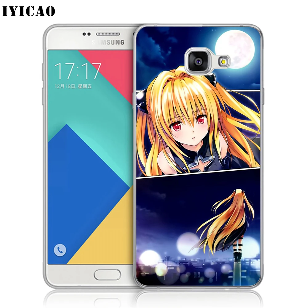 Мягкий силиконовый чехол для телефона IYICAO To Love Ru Darkness Samsung A10 A30 A40 A50 A70 M10 M20 M30