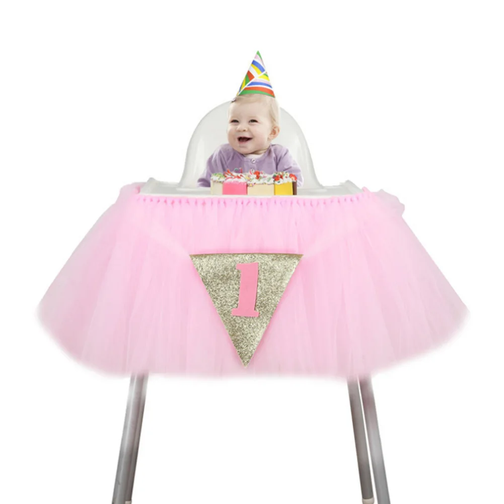 Складной пропеллер украшения для стульев Прочный DIY изысканный фестиваль Портативный Нейлон сцены день рождения детская юбка пачка флаг