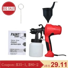 230-240 в 400 Вт Электрический Краскораспылитель пистолет безвоздушная краска мини-распылитель машина для окрашивания деревянной мебели с распылителем